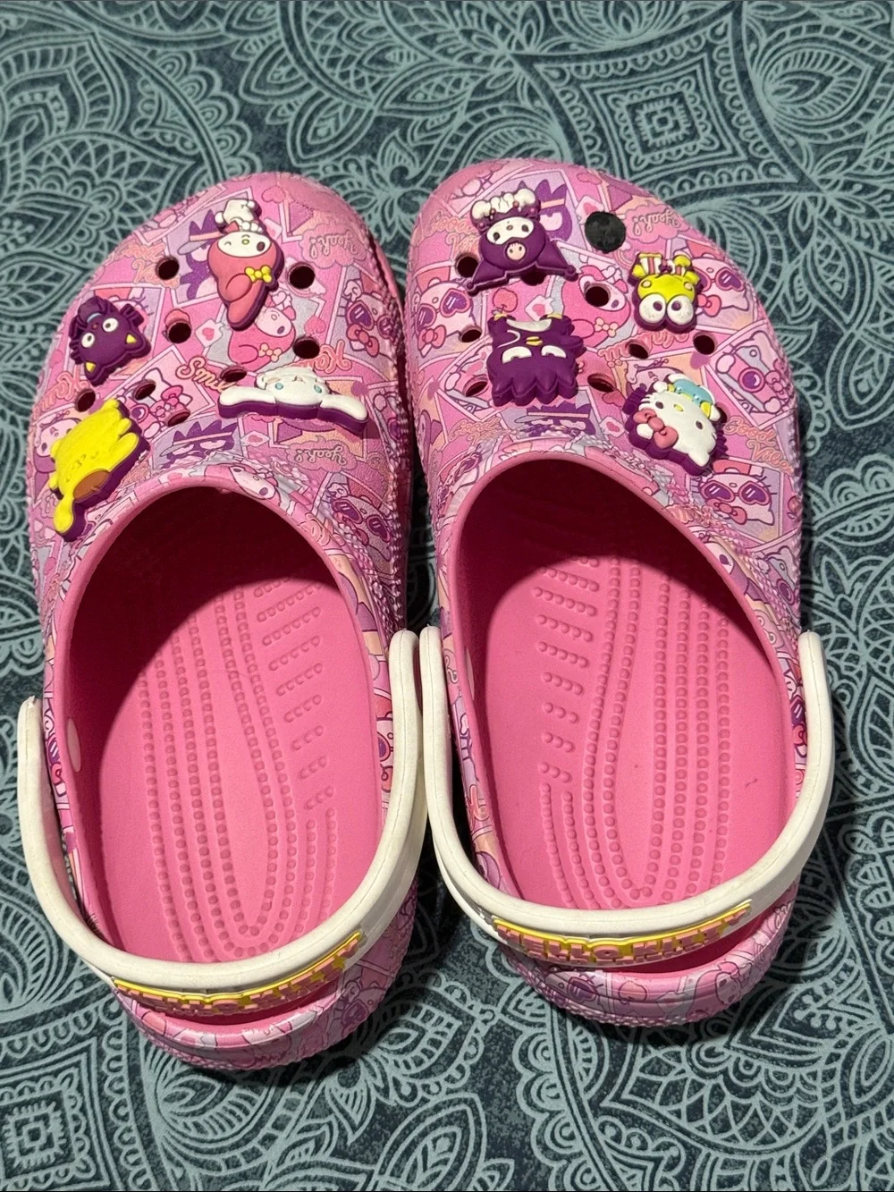 Sanrio Hello Kitty & Friends Pink Kids' Crocs with Jibbitz